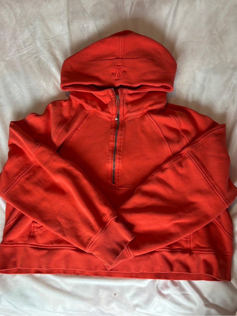 Lululemon Women’s Scuba Half-Zip Autumn Red Sweater